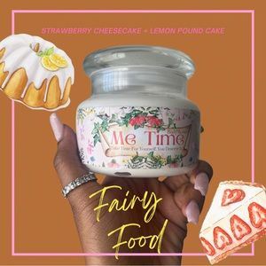Fairy Food body butter combines Strawberry Cheesecake & Lemon Pound Cake.